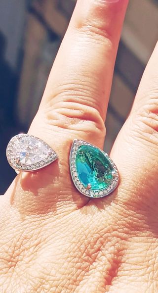 Anillo de plata de ley 