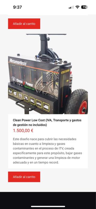 Maquina de limpieza turbo,egr etccc