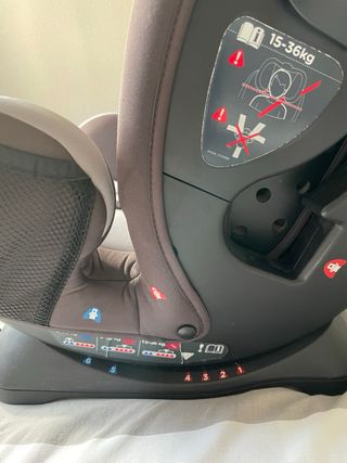 Silla coche evolutiva. grupo 0-1-2-3
