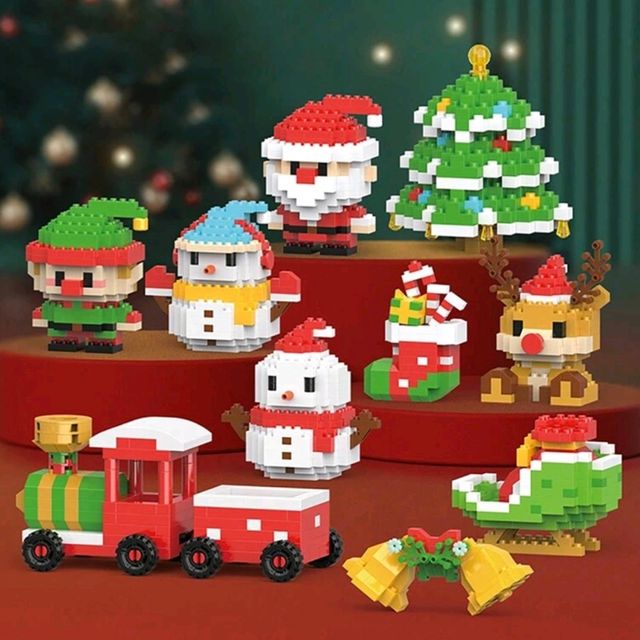 Figuras mini Lego de Navidad