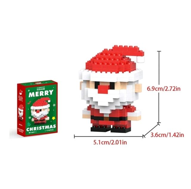 Figuras mini Lego de Navidad