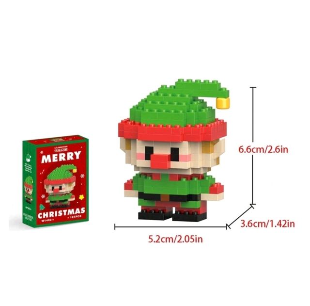 Figuras mini Lego de Navidad