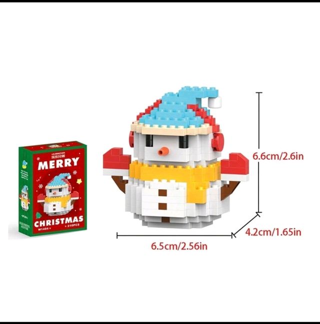 Figuras mini Lego de Navidad