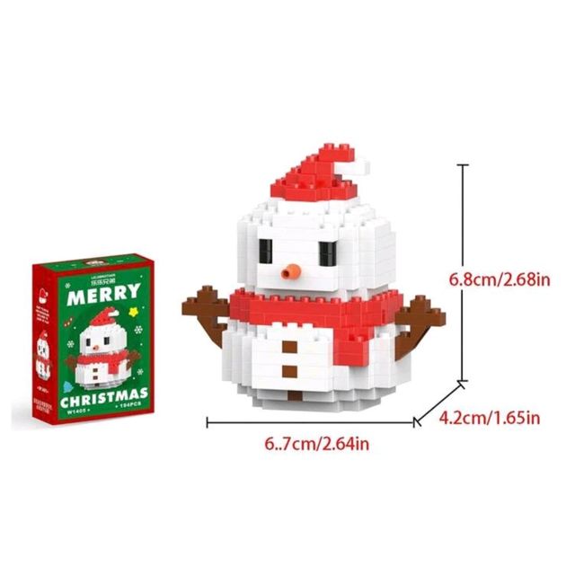 Figuras mini Lego de Navidad