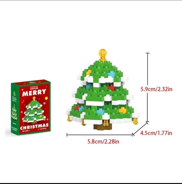 Figuras mini Lego de Navidad