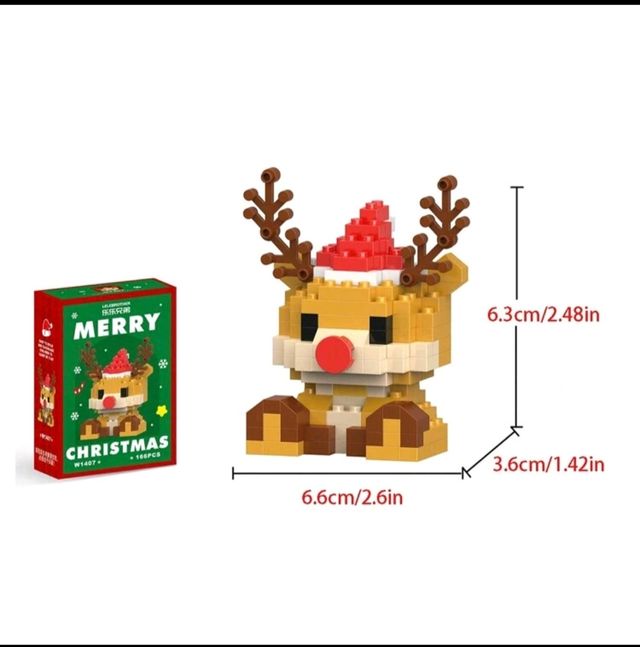 Figuras mini Lego de Navidad