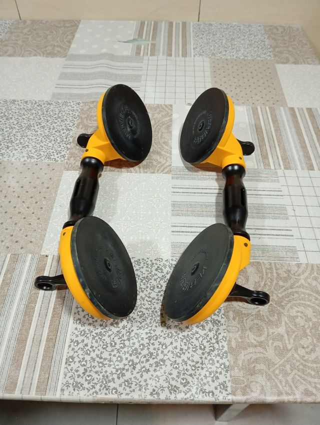 Ventosas para vidrio curvo y plano