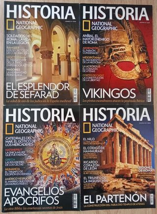 REVISTAS HISTORIA NATIONAL GEOGRAPHIC