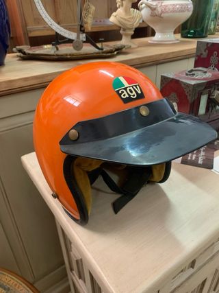 Casco moto Vintage