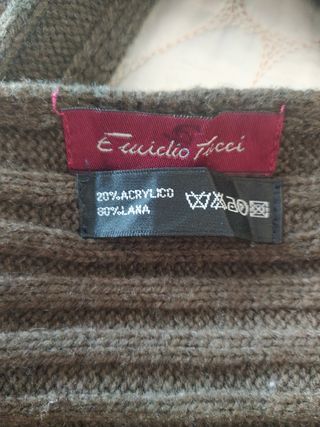 Bufanda-braga Emidio Tucci hombre