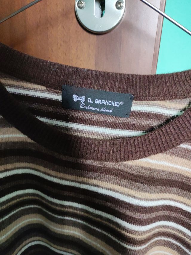 Maglione uomo cashmere e lana