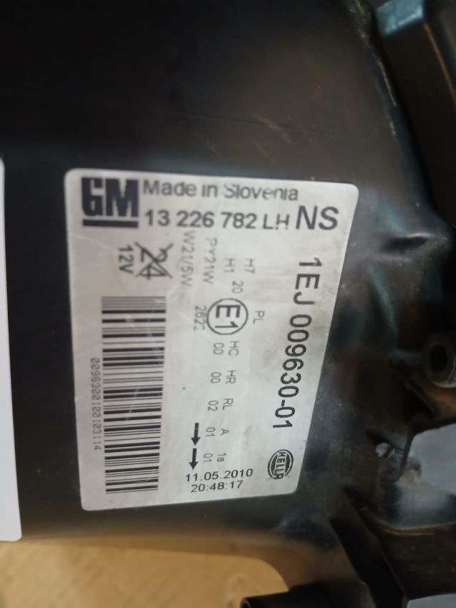 FARO DELAN. IZQ OPEL INSIGNIA