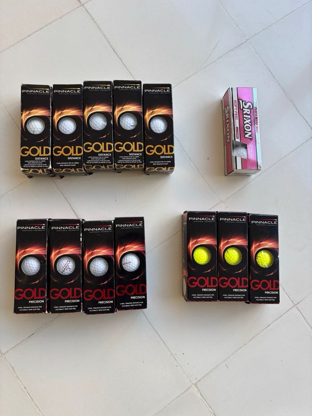 pelotas golf balls