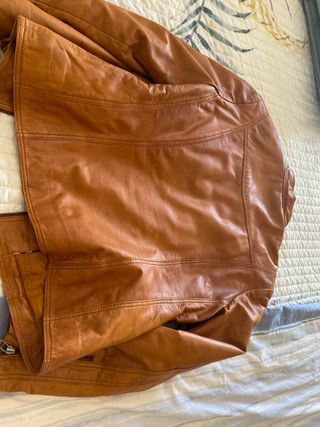 Chaqueta cuero mujer