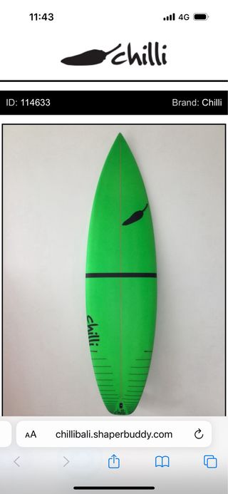 Chilli Spawn 6,1 tabla surf 
