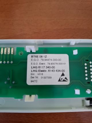 Panel tactil nevera liebherr