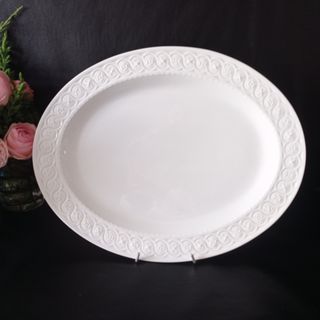 Bandeja grande de loza francesa