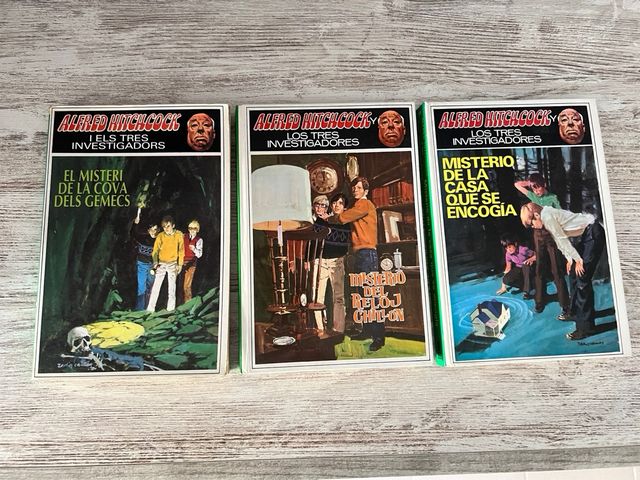 novela clàsica Alfred Hitchcock 3 libros
