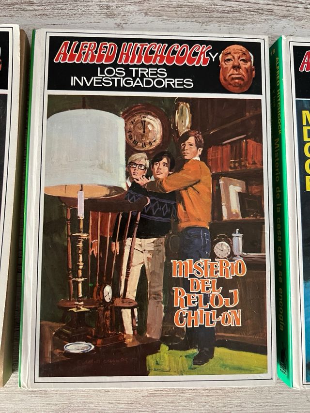 novela clàsica Alfred Hitchcock 3 libros