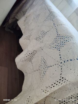 Colchas  tejidas a mano 30 cada una