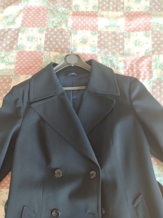 Cappotto leggero donna blu
