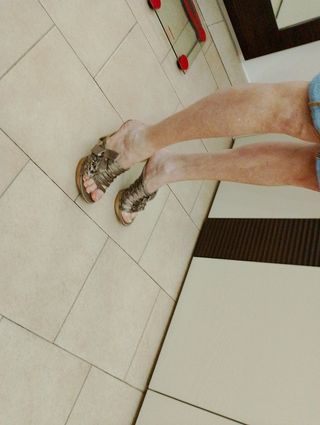 Sandali Guess usati una volta