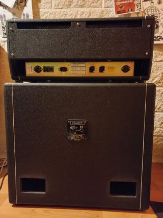 AMPLIFICADOR BAJO HIWATT 400W CUSTOM