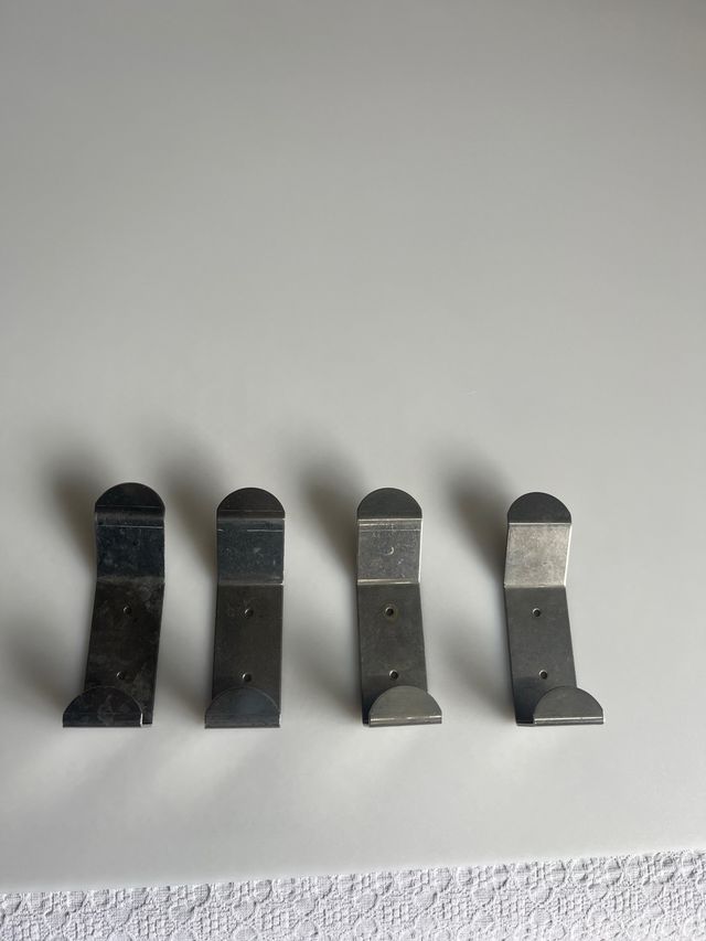 4 grucce in acciaio inossidabile