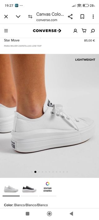 Zapatillas converse all star move carry