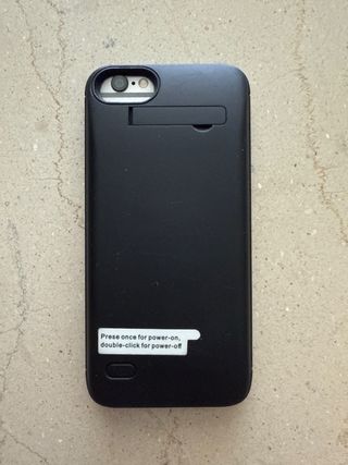 Custodia con batteria per iPhone