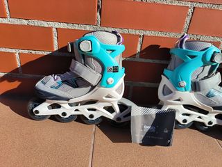 Patines Oxelo  29/32 más protecciones XS 