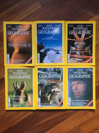 Lote National Geographic año 1998