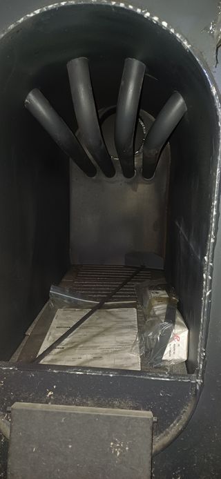 Caldaia a legna nuovissima