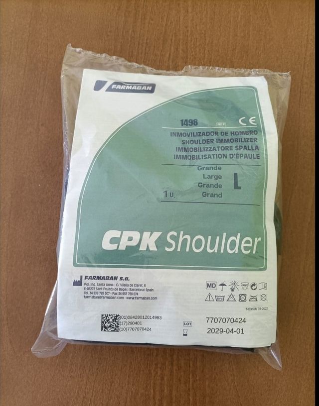 Inmovilizador de hombro brazo