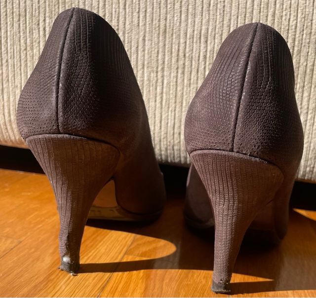 Zapatos salón. N° 37. Massimo Dutti.