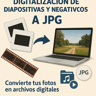 DIGITALIZAR DIAPOSITIVAS Y/O NEGATIVOS