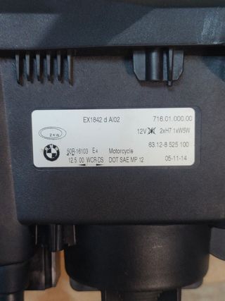 Faro halogeno BMW R1200GS