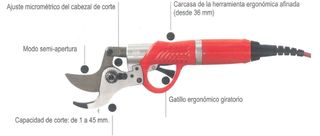 Tijera de poda electrica Felco
