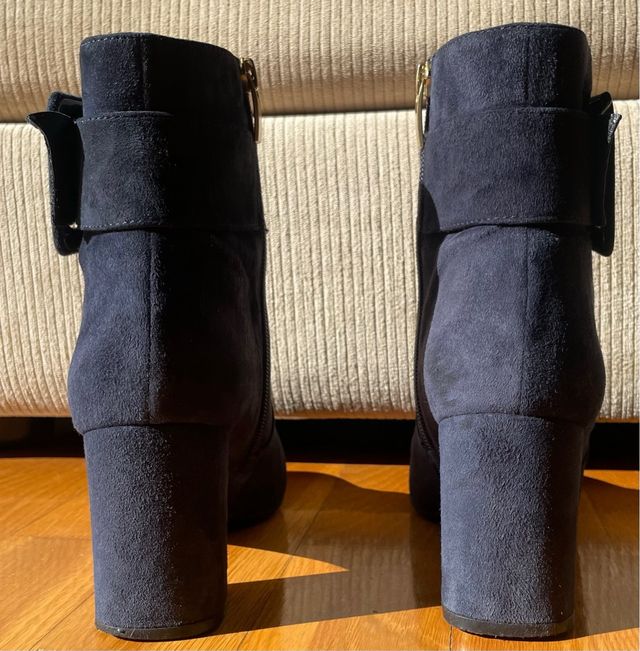 Botines ante azul. Nº37. Bruno Premi