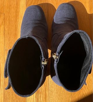 Botines ante azul. Nº37. Bruno Premi