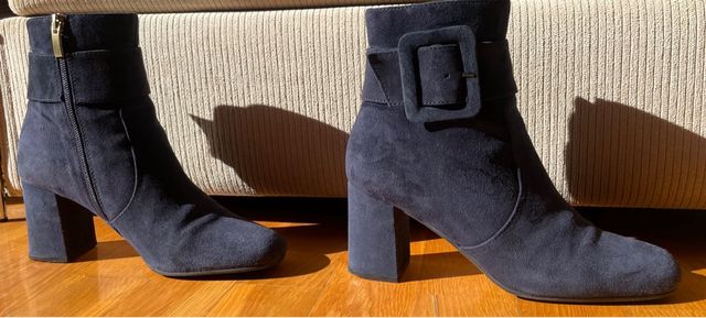 Botines ante azul. Nº37. Bruno Premi