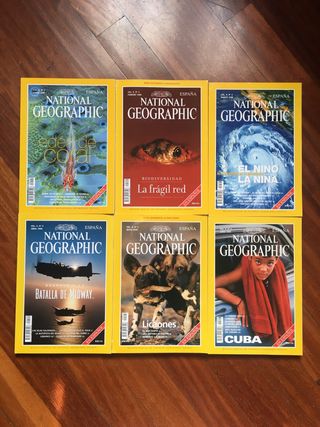 Lote National Geographic año 1999