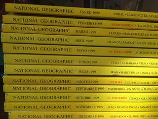 Lote National Geographic año 1999