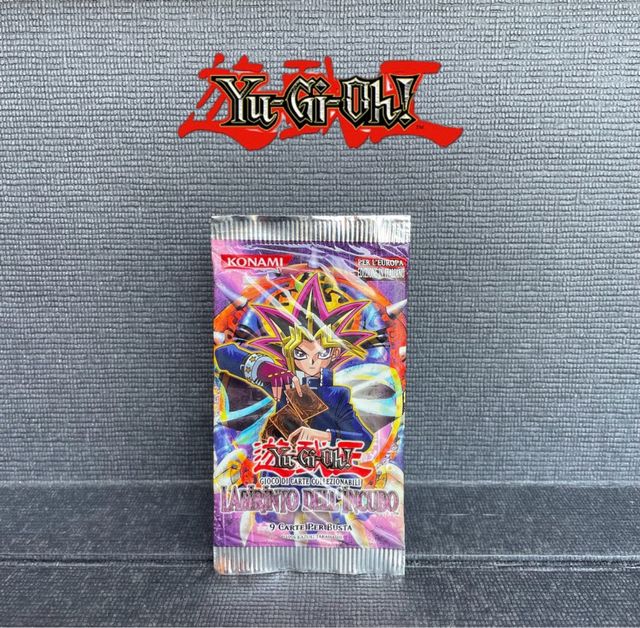 Bustina vintage Yu gi oh labirinto dell’incubo
