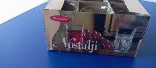 Set di Bicchieri in Vetro