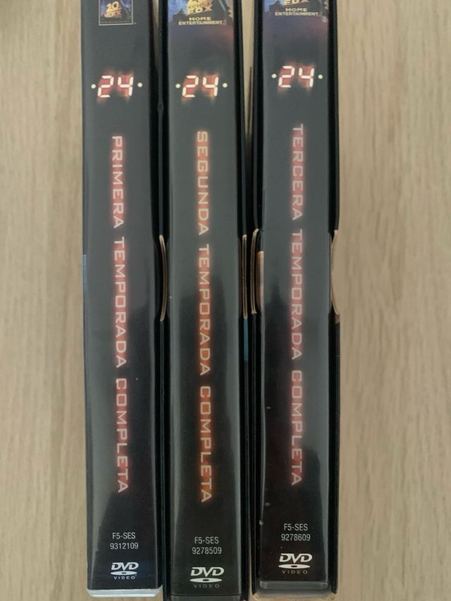 Série 24 horas. Épocas 1, 2 e 3