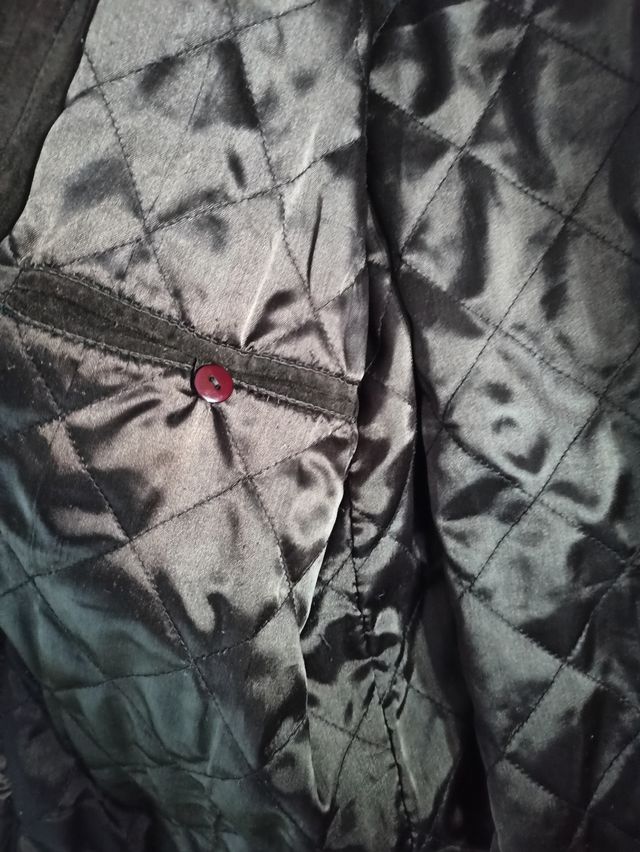 Abrigo de cuero. Ante (Piel vuelta).