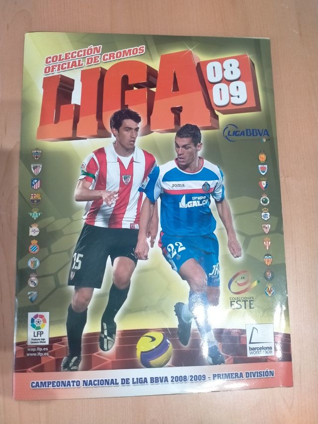 Álbum casi completo 2008/2009 Liga