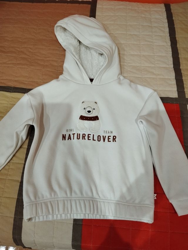 Sudadera niña calentita
