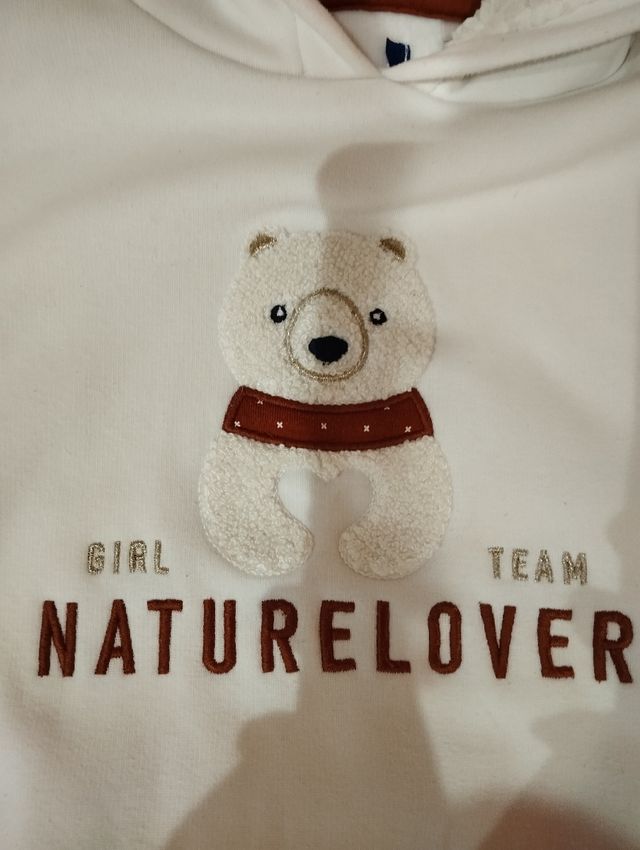 Sudadera niña calentita